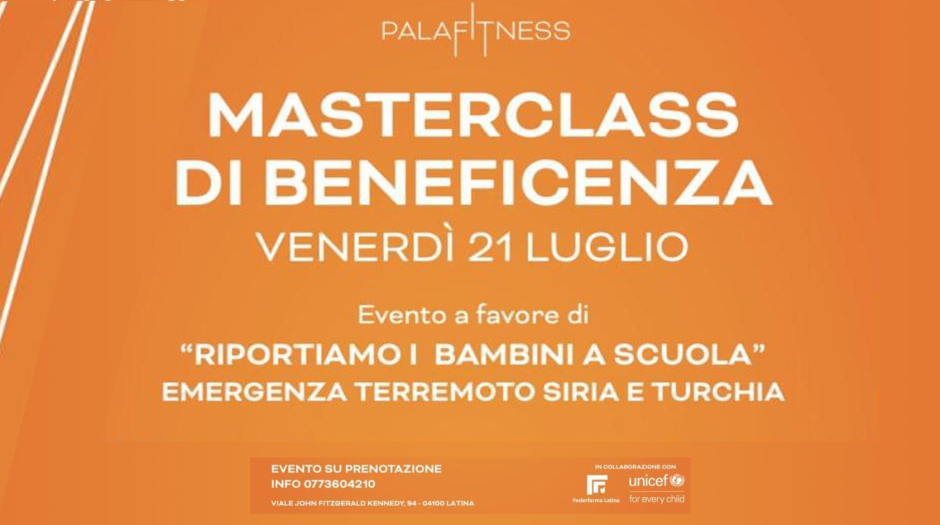 Evento legato alla raccolta fondi  “𝐑𝐢𝐩𝐨𝐫𝐭𝐢𝐚𝐦𝐨 𝐢 𝐛𝐚𝐦𝐛𝐢𝐧𝐢 𝐚 𝐬𝐜𝐮𝐨𝐥𝐚 – 𝐄𝐦𝐞𝐫𝐠𝐞𝐧𝐳𝐚 𝐒𝐢𝐫𝐢𝐚 𝐞 𝐓𝐮𝐫𝐜𝐡𝐢𝐚” 𝐝𝐢 𝐔𝐧𝐢𝐜𝐞𝐟 𝐞 𝐅𝐞𝐝𝐞𝐫𝐟𝐚𝐫𝐦𝐚 𝐋𝐚𝐭𝐢𝐧𝐚"