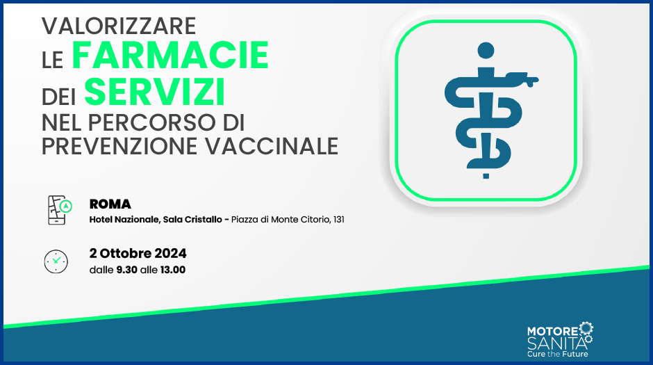 “Motore Sanità”: Incontro sulla Farmacia dei Servizi 