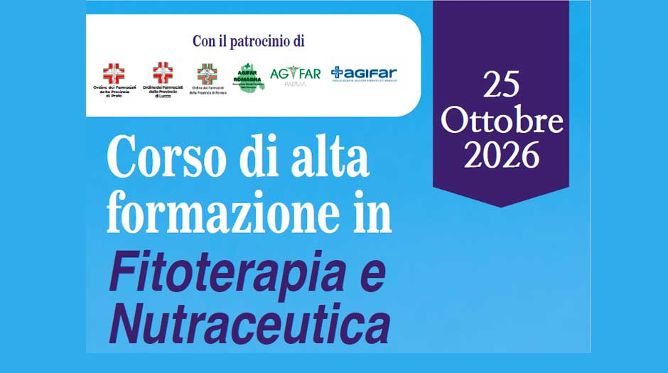 Corso di alta 2026 formazione in Fitoterapia e Nutraceutica